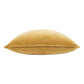 20" Ochre Cotton Throw Pillow Cover