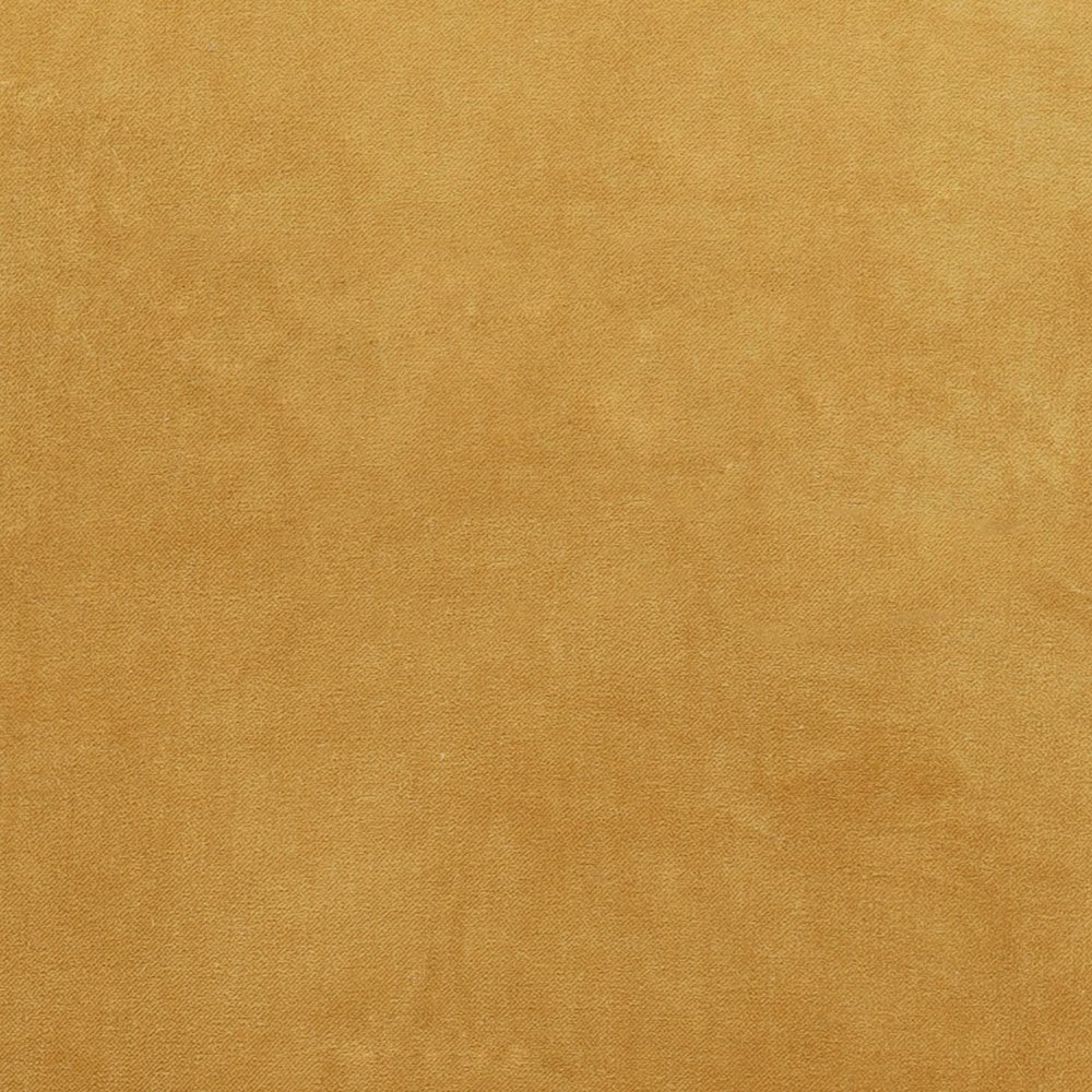 20" Ochre Cotton Throw Pillow Cover