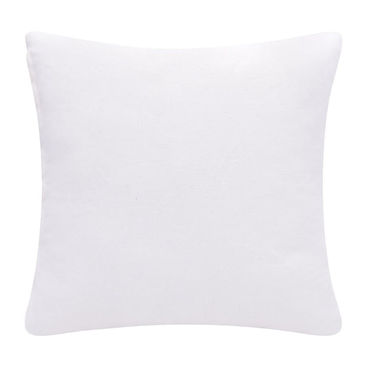 20" Black And White Diamond Cotton Blend Throw Pillow Cover