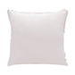 22" Beige And White Geometric Cotton Throw Pillow Cover