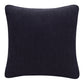 20" Onyx Linen Blend Throw Pillow Cover
