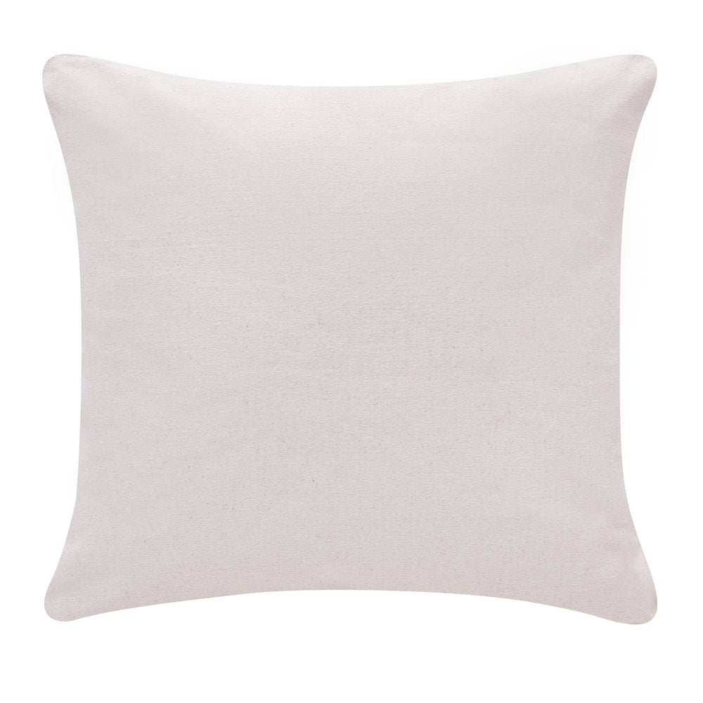 20" Coral Linen Blend Throw Pillow Cover