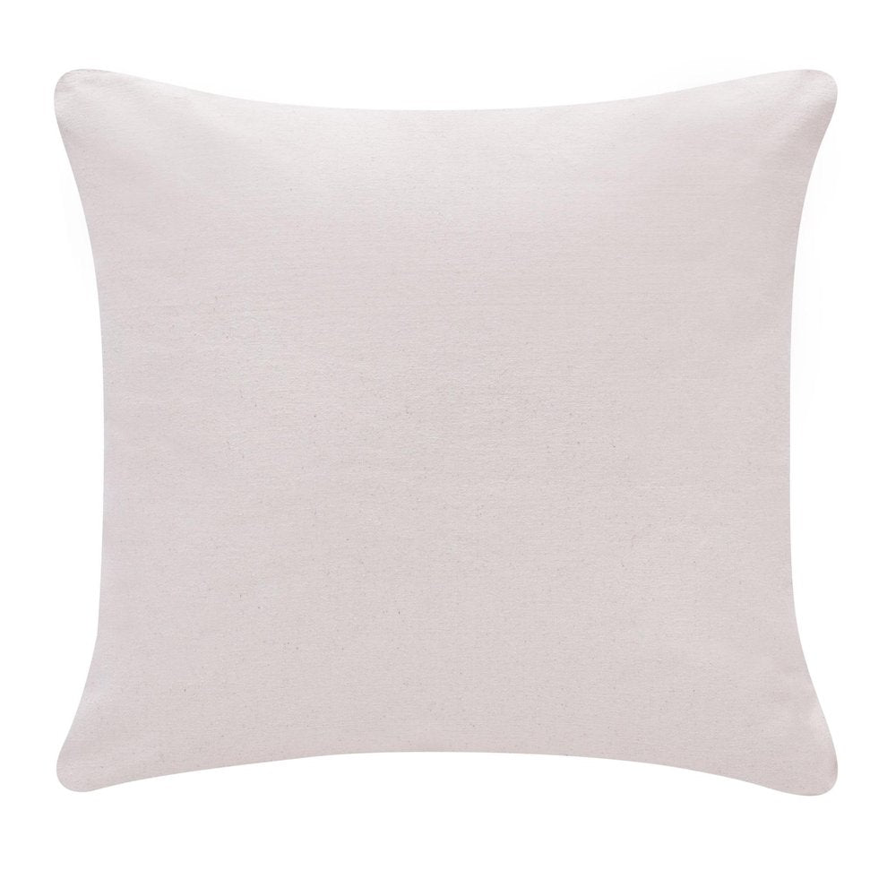 20" Pink Linen Blend Throw Pillow Cover