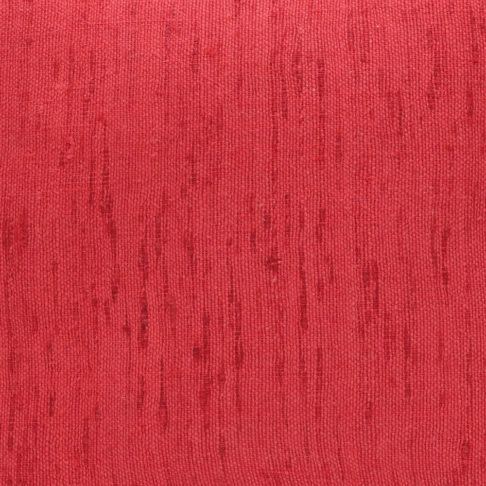 20" Coral Linen Blend Throw Pillow Cover