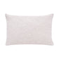 16" X 24" Black And Ivory Lumbar Geometric Cotton Blend Throw Pillow Cover