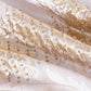 16" X 24" Gold And Pink Lumbar Abstract Throw Pillow Cover with Glitter