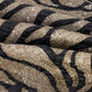 20" Gold And Black Abstract Throw Pillow Cover