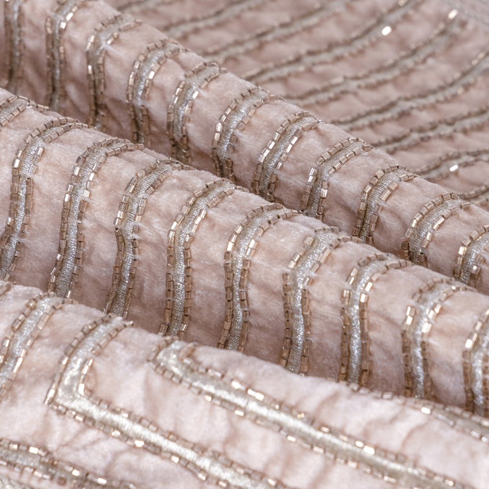 20" Pink And Gold Geometric Throw Pillow Cover