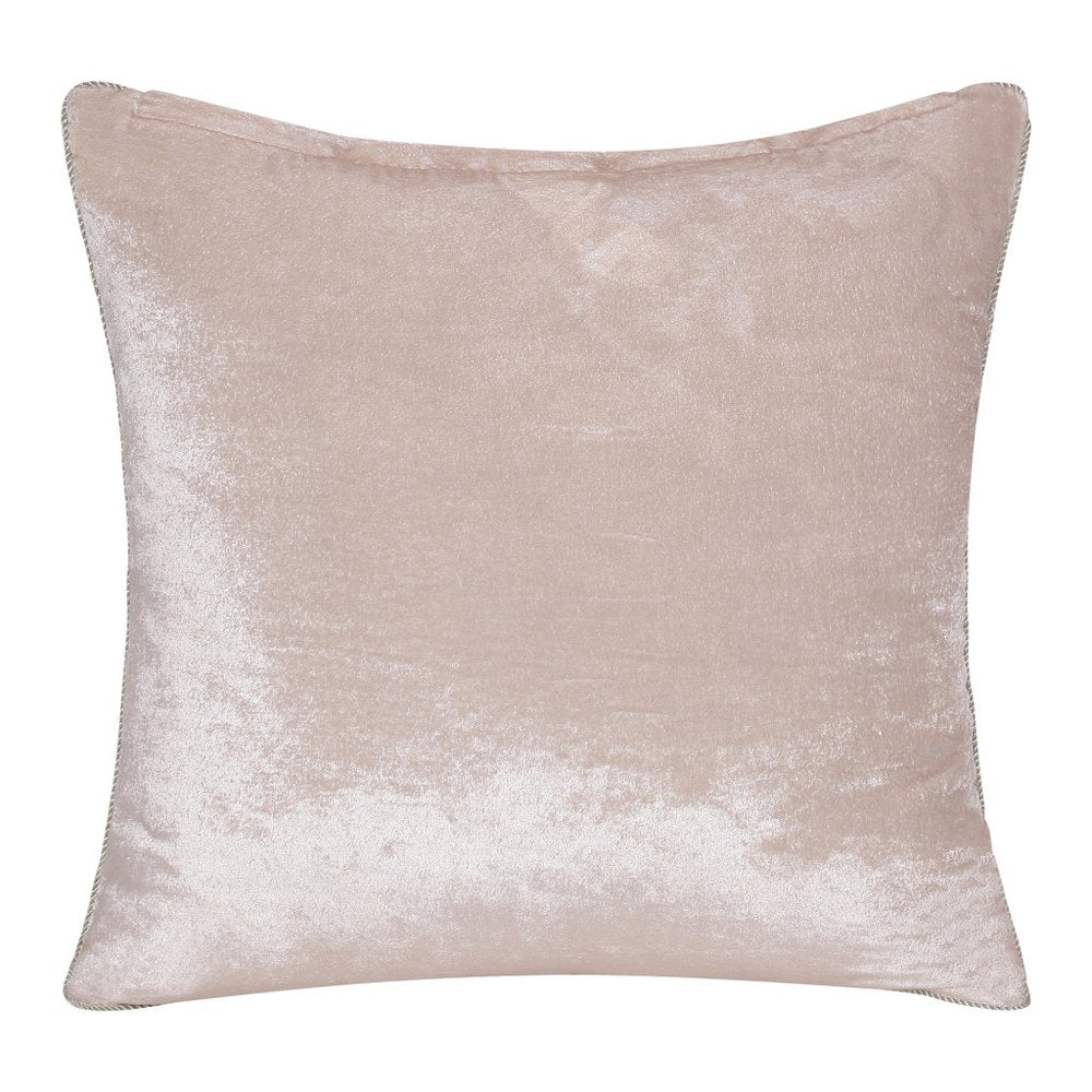 20" Pink And Gold Geometric Throw Pillow Cover