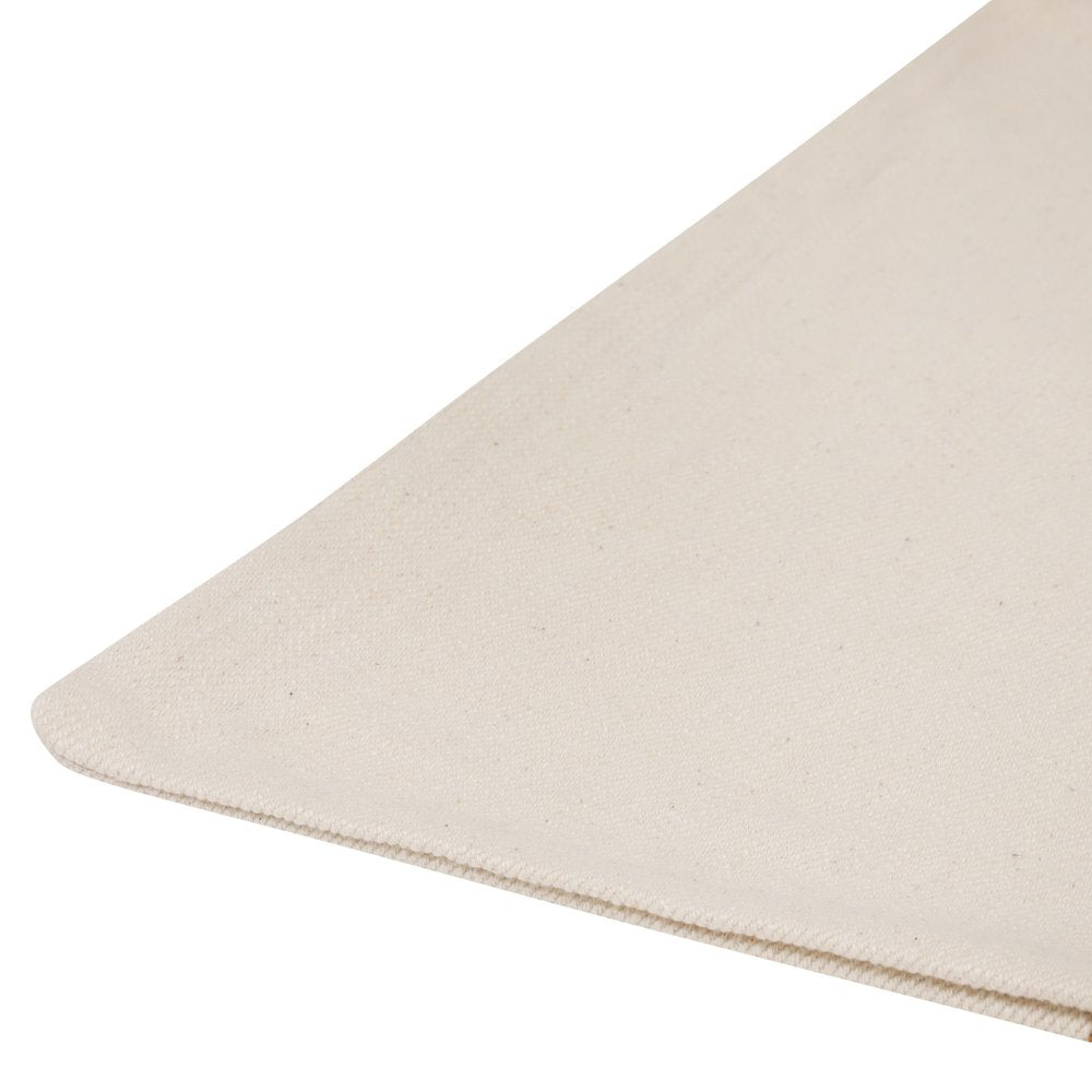 24" Brown And Gray Striped Cotton Throw Pillow Cover