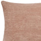 20" Beige Chenille Throw Pillow Cover