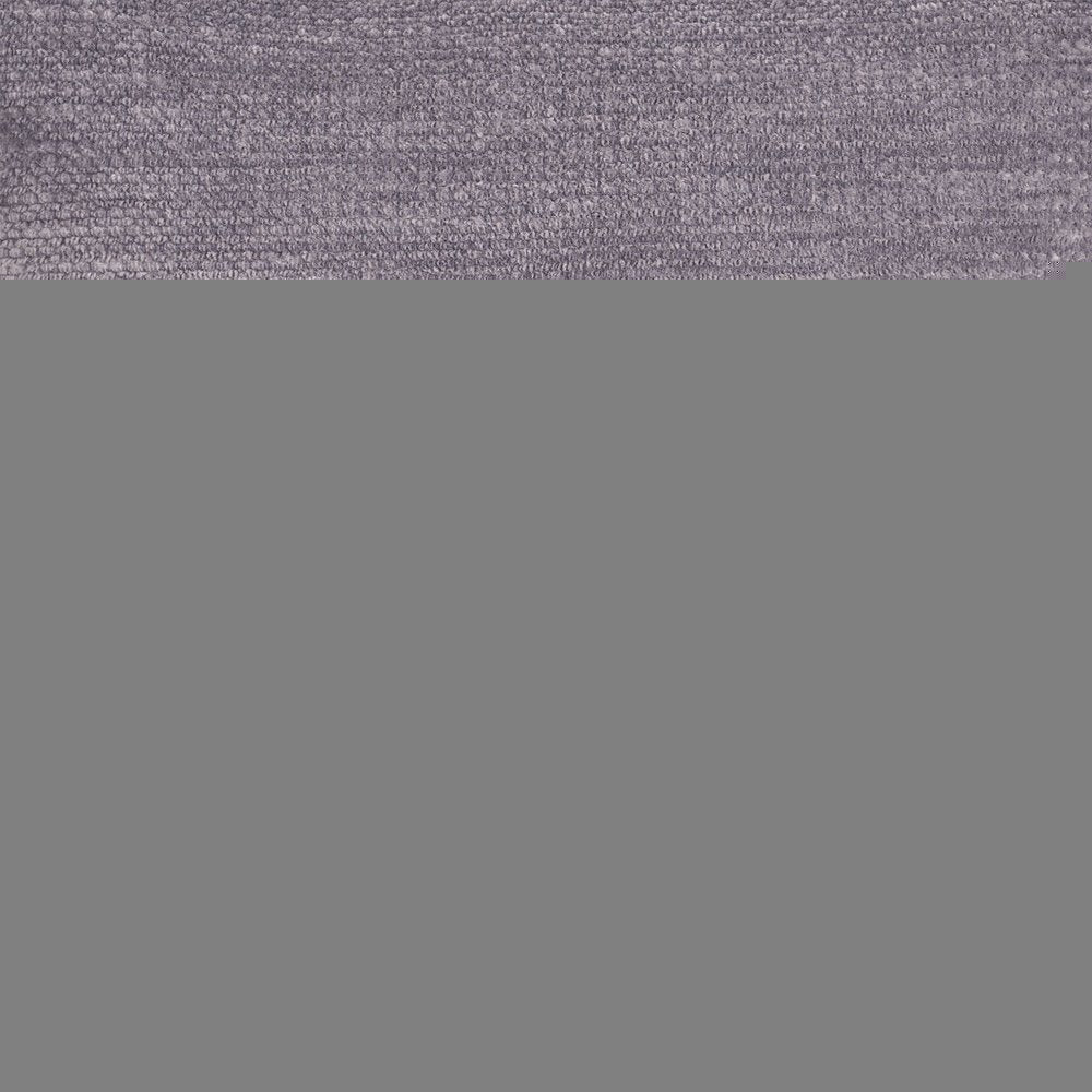 20" Gray Chenille Throw Pillow Cover