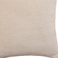 20" Ivory Chenille Throw Pillow Cover