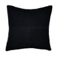 20" Black And White Striped Cotton Throw Pillow Cover