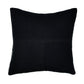24" Black And White Striped Cotton Throw Pillow Cover