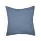 20" Blue And White Striped Cotton Throw Pillow Cover