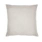 20" Gray Yellow And White Check Throw Pillow Cover