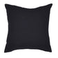 20" Black And Beige Geometric Cotton Blend Throw Pillow Cover