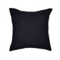 20" Denim Blue And Beige Geometric Cotton Blend Throw Pillow Cover