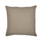 20" Beige And White Check Cotton Blend Throw Pillow Cover