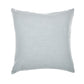 24" Light Blue And Ivory Check Cotton Blend Throw Pillow Cover