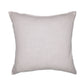 20" Cream Brown And Pink Check Cotton Blend Throw Pillow Cover