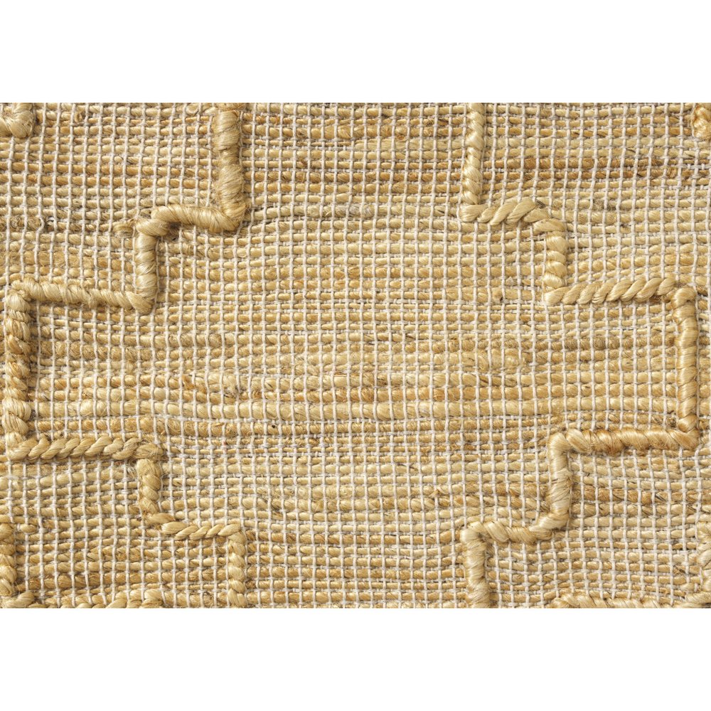 22" Brown And Tan Medallion Cotton Throw Pillow Cover with Texture