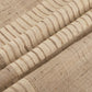 24" Brown And Beige Geometric Silk Throw Pillow Cover