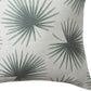 18" Coral And Off White Floral Throw Pillow Cover