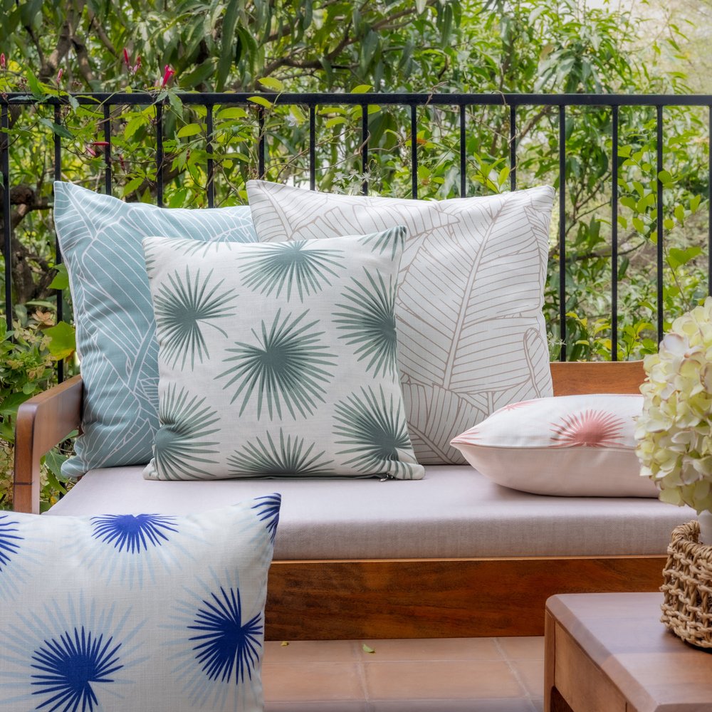 18" Coral And Off White Floral Throw Pillow Cover