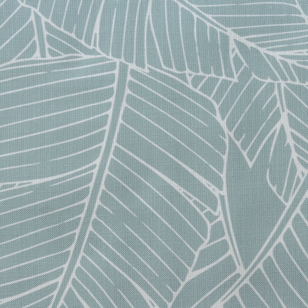 18" Blue And White Floral Throw Pillow Cover