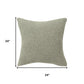24" Green Throw Pillow Cover