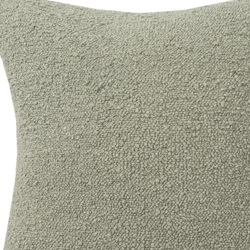 24" Green Throw Pillow Cover