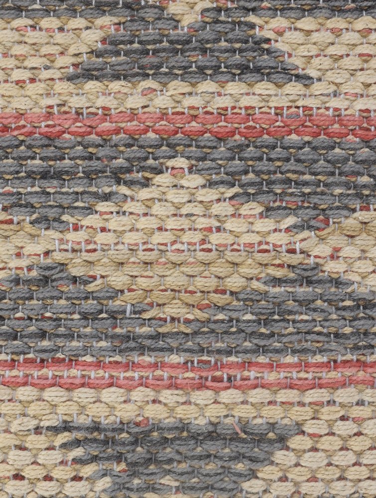 18" Pink And Gray Geometric Cotton Throw Pillow Cover