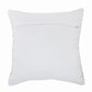 Set of Four 18" X 18" Gray And Blue Lumbar Beach Chevron Cotton Throw Pillow Covers