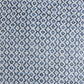Set of Four 18" Navy Blue And White Geometric Cotton Throw Pillow Covers