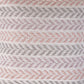 Set of Four 18" X 18" Lilac And Pink Lumbar Beach Chevron Cotton Throw Pillow Covers