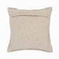 Set of Four 20" Beige Cotton Throw Pillow Covers