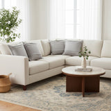 Set of Four 20" Gray Cotton Throw Pillow Covers