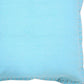 Set of Four 20" Blue Cotton Throw Pillow Covers