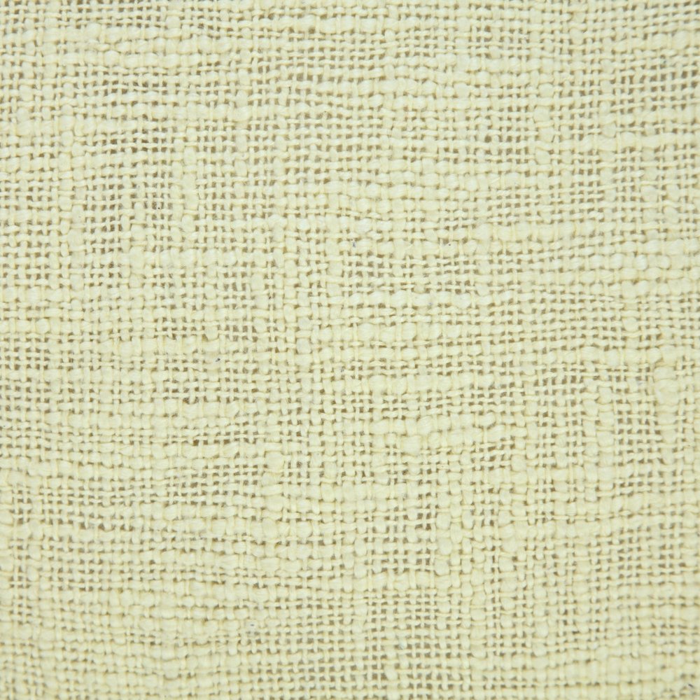 Set of Four 20" Yellow Cotton Throw Pillow Covers