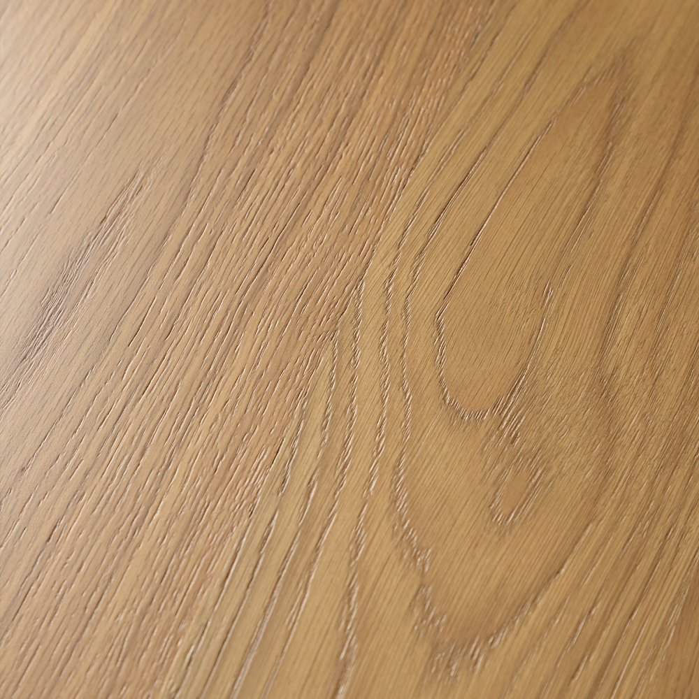 67" Natural Wood Double Pedestal Base Dining Table