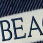 55" X 70" Navy Blue And White Stripe Cotton Beach House Embroidered Throw Blanket with Fringe