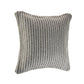 22" Beige And Cream Beach Striped Cotton Throw Pillow Cover