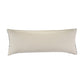 14" X 36" Gray And Ivory Lumbar Striped Cotton Throw Pillow Cover