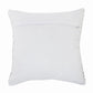 18" Gray And Blue Beach Chevron Cotton Throw Pillow Cover