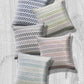 18" Black And Gray Beach Chevron Cotton Throw Pillow Cover