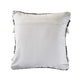 20" Blue And White Striped Wool Throw Pillow Cover