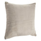 18" Cream And Beige Cotton Throw Pillow Cover