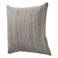 20" Gray Wool Blend Throw Pillow Cover